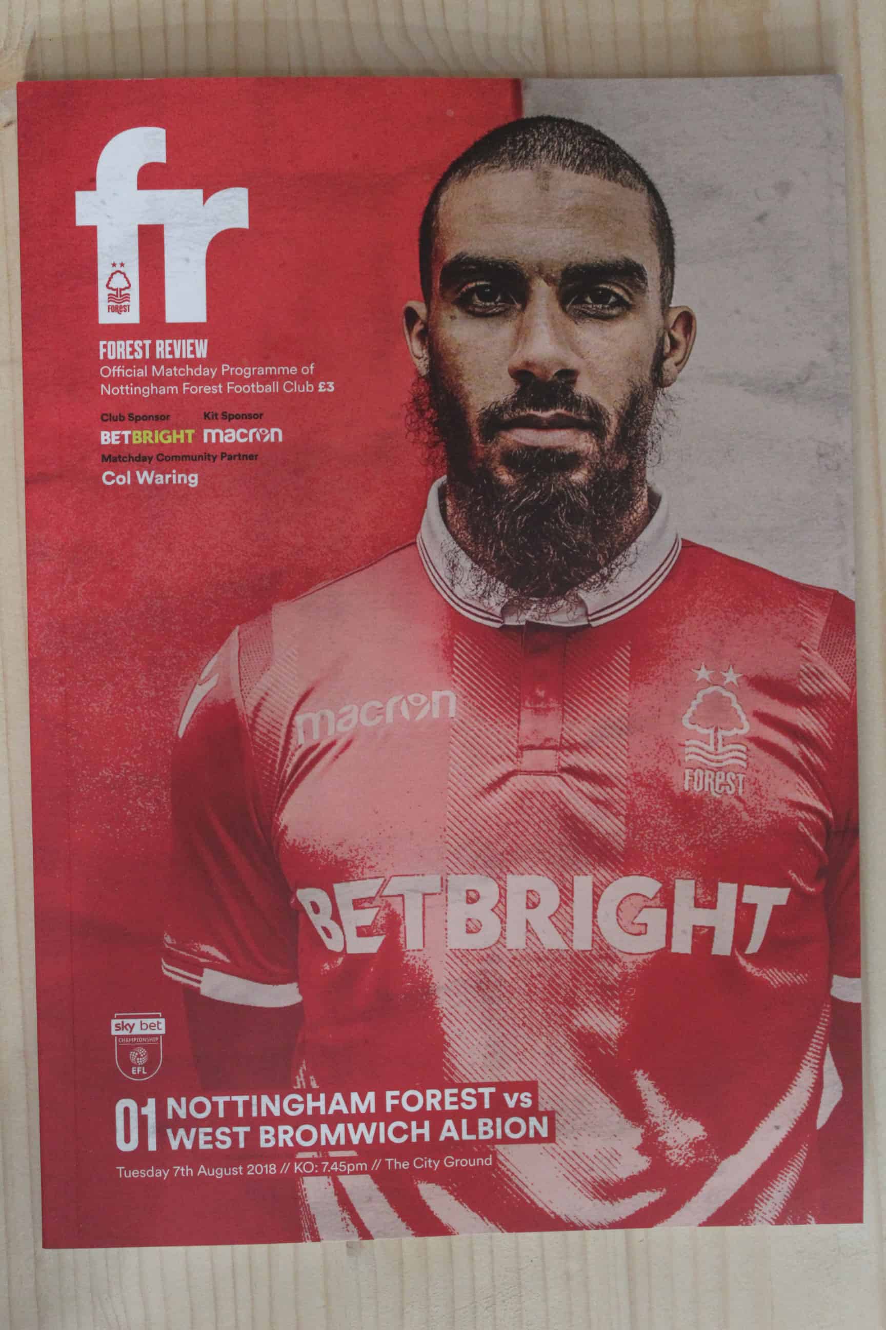 Nottingham Forest FC v West Bromwich Albion FC 